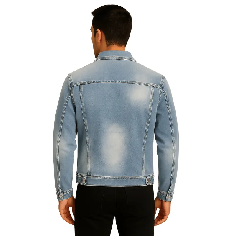 D'JOE - Chaqueta Jeans Mezclilla Hombre Slim