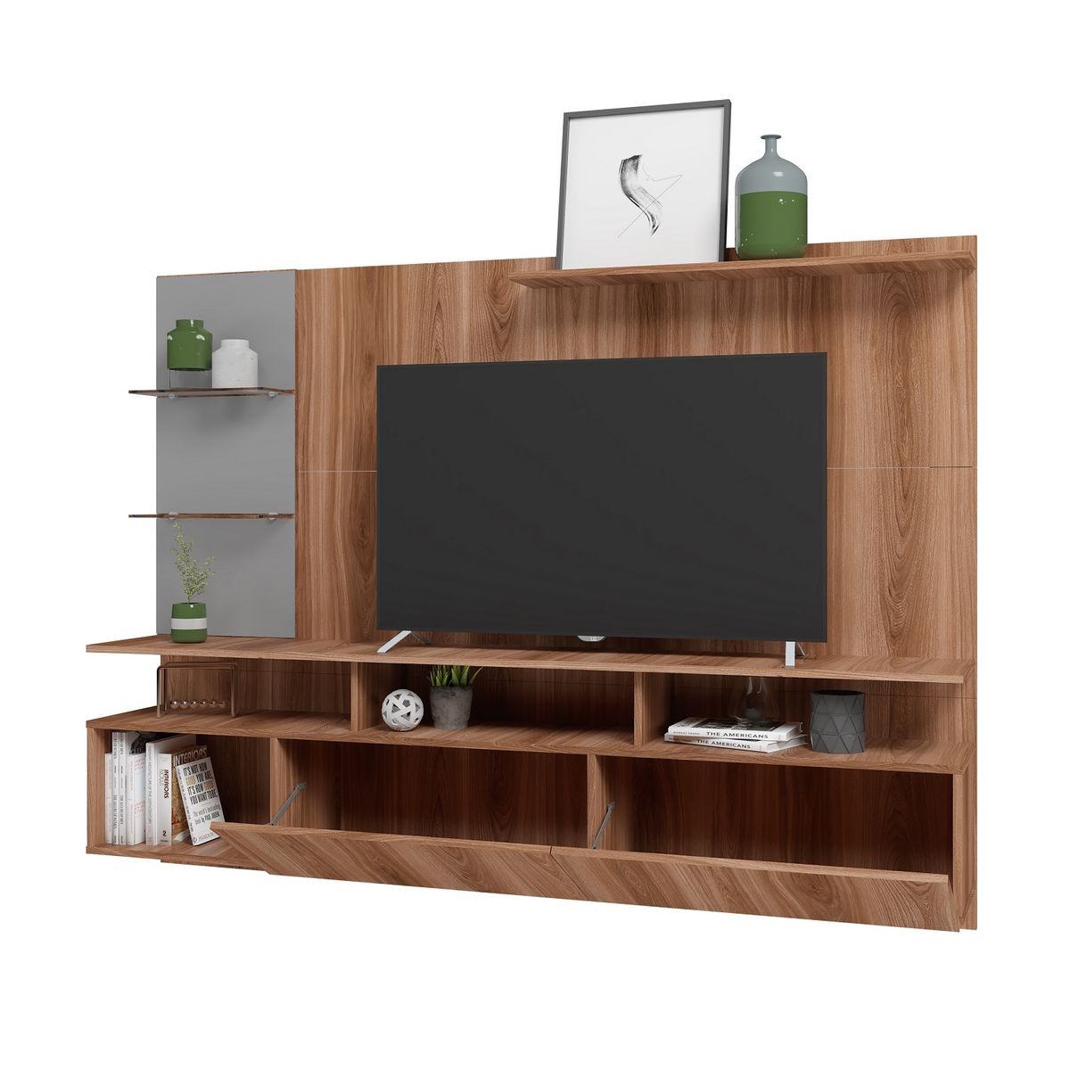 VE MUEBLES - PANEL RACK TV 55 VE CASTAÑO