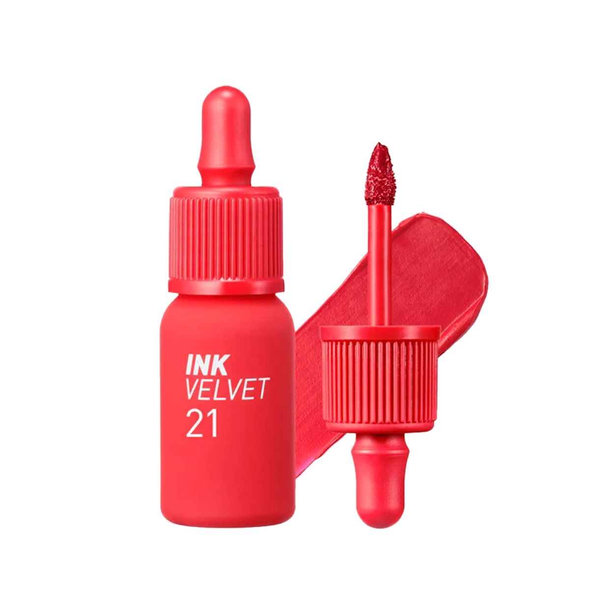 PERIPERA - Labial Ink Velvet 21 vitality coral red - Peripera