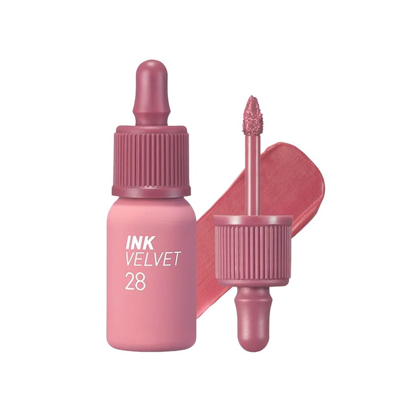 PERIPERA - Labial Ink Velvet 28 mauveful nude - Peripera
