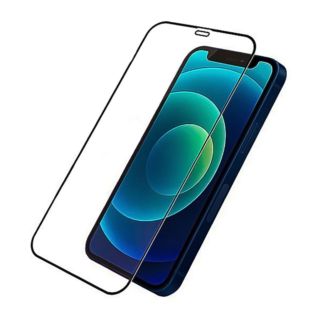 GENERICO - Lamina Vidrio Para iPhone 12 Full Adhesivo Pack X 3