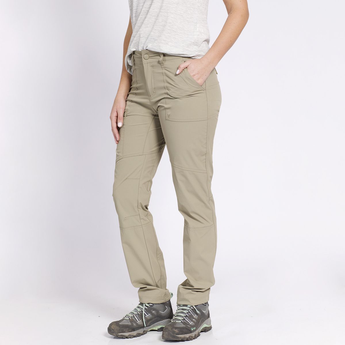 KANNU - Pantalón Outdoor Multibolsillo Elasticado Mujer KANNU