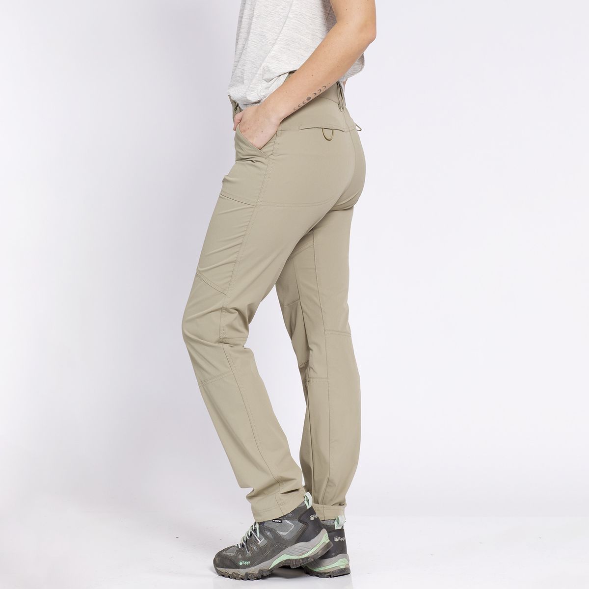 KANNU - Pantalón Outdoor Multibolsillo Elasticado Mujer KANNU