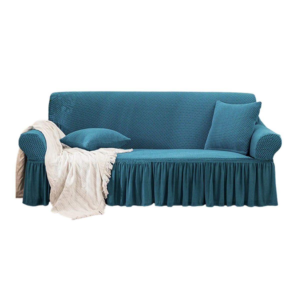 GENERICO - Funda protectora Cubre Sillon Turca de 3 CUERPOS