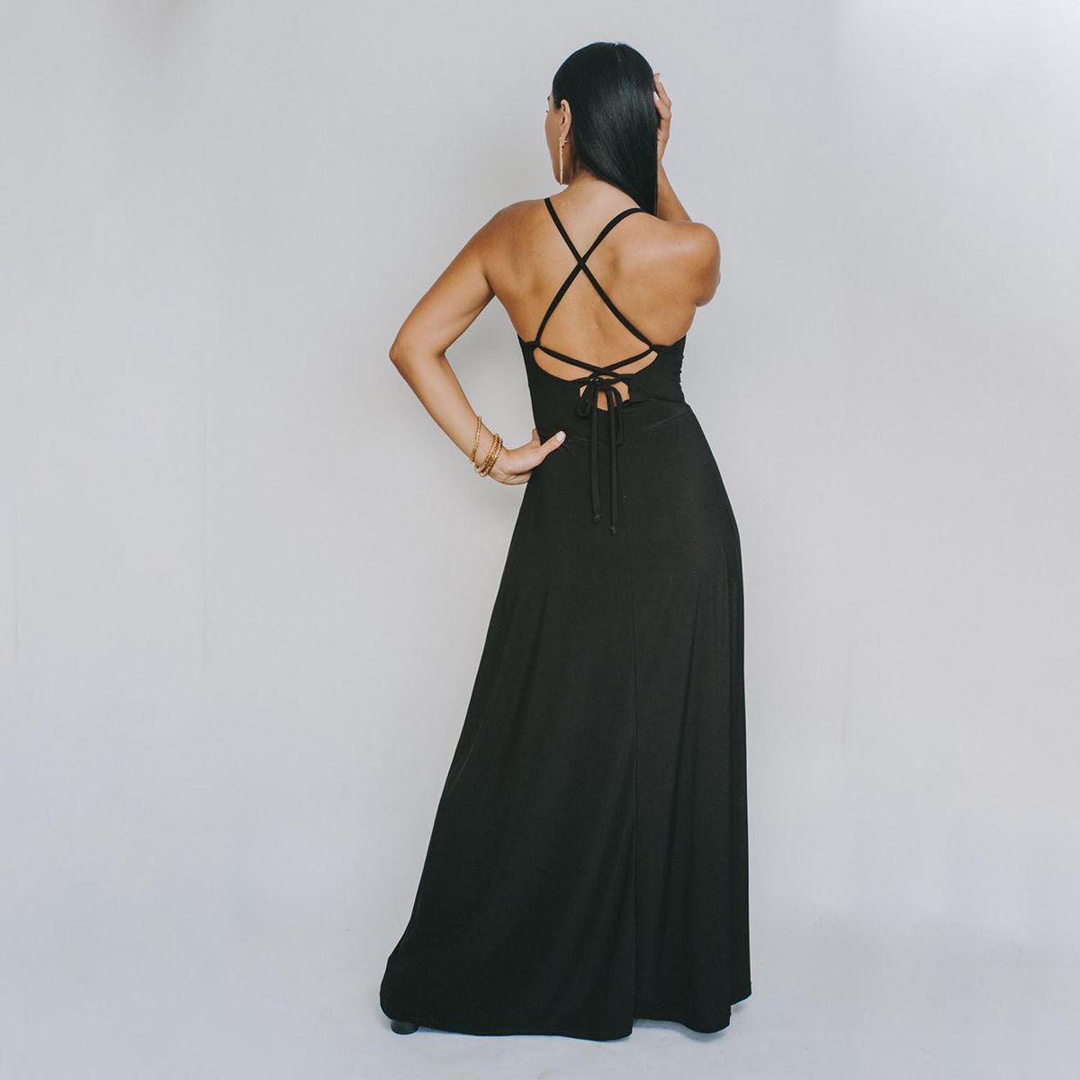 NATALIA SEGUEL - Vestido Sara Negro Natalia Seguel