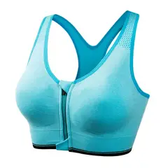 EVERSO - Sostén Deportivo Push Up Sin Costuras Con Cierre
