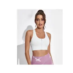 EVERSO - Sostén Deportivo Push Up Sin Costuras Con Cierre