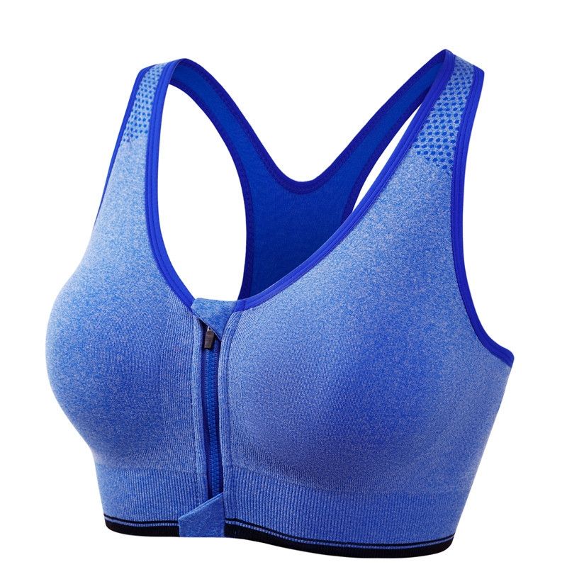 EVERSO - Sostén Deportivo Push Up Sin Costuras Con Cierre