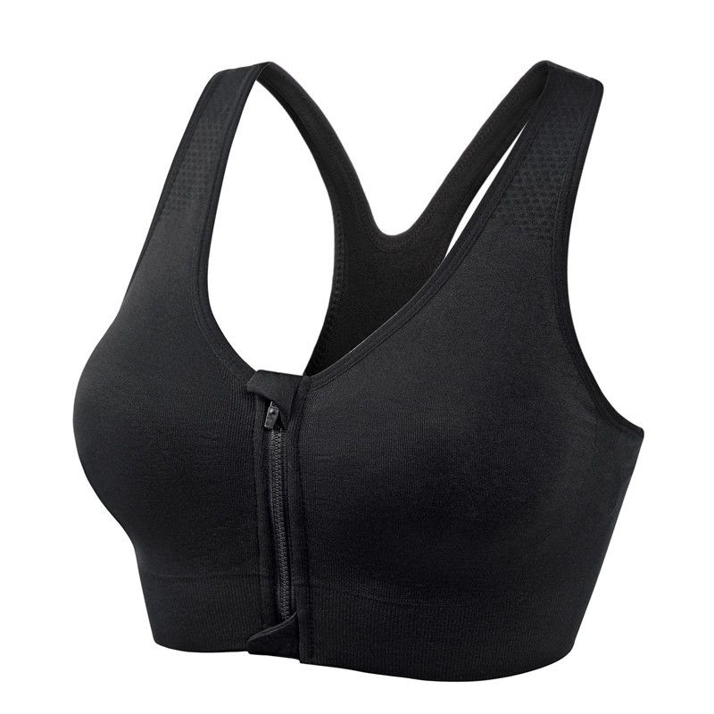 EVERSO - Sostén Deportivo Push Up Sin Costuras Con Cierre