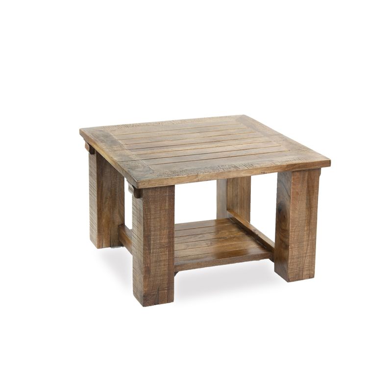 NECTAR - Mesa de centro madera de Teca 70x70x45cm