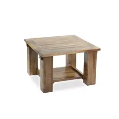 NECTAR - Mesa de centro madera de Teca 70x70x45cm