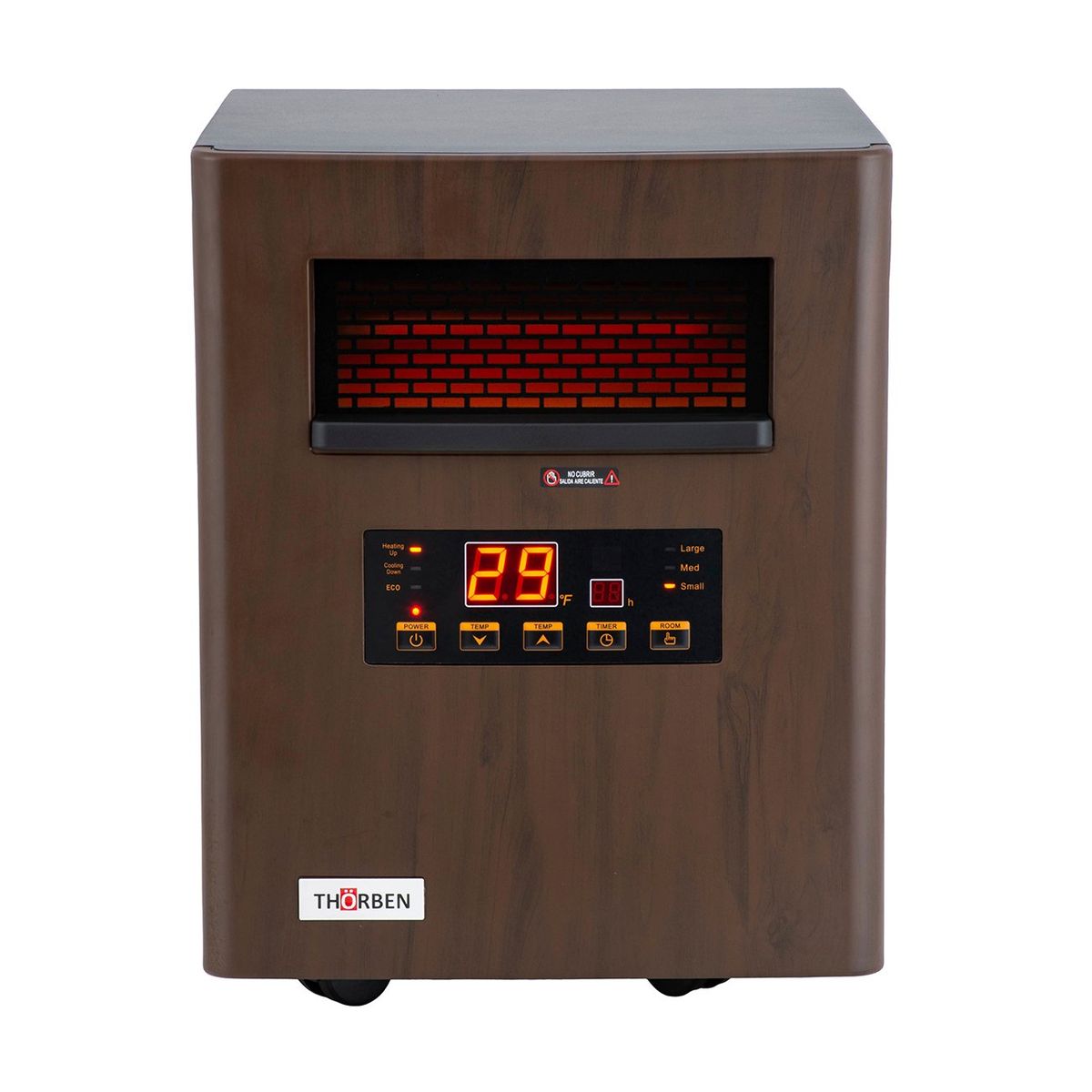 THORBEN - Estufa infrarroja 2 en 1 Thor Green1500