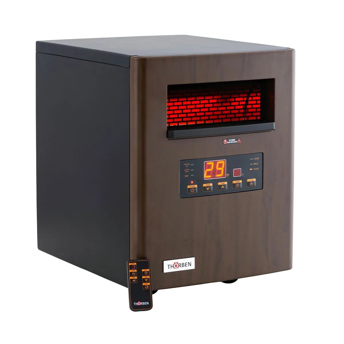 THORBEN - Estufa infrarroja 2 en 1 Thor Green1500