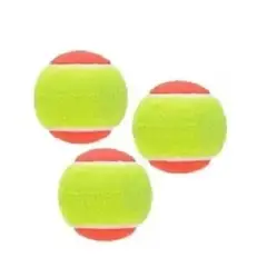 AK SPORT - Set De Pelotas De Tenis Baja Densidad 3 Unidad