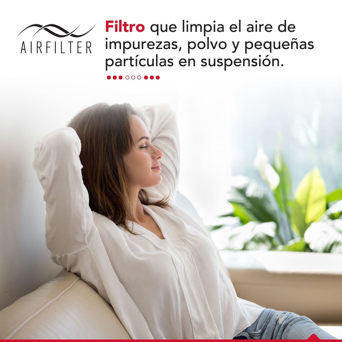 THORBEN - Estufa Infrarroja 3 en 1 Thorben Brick 1500