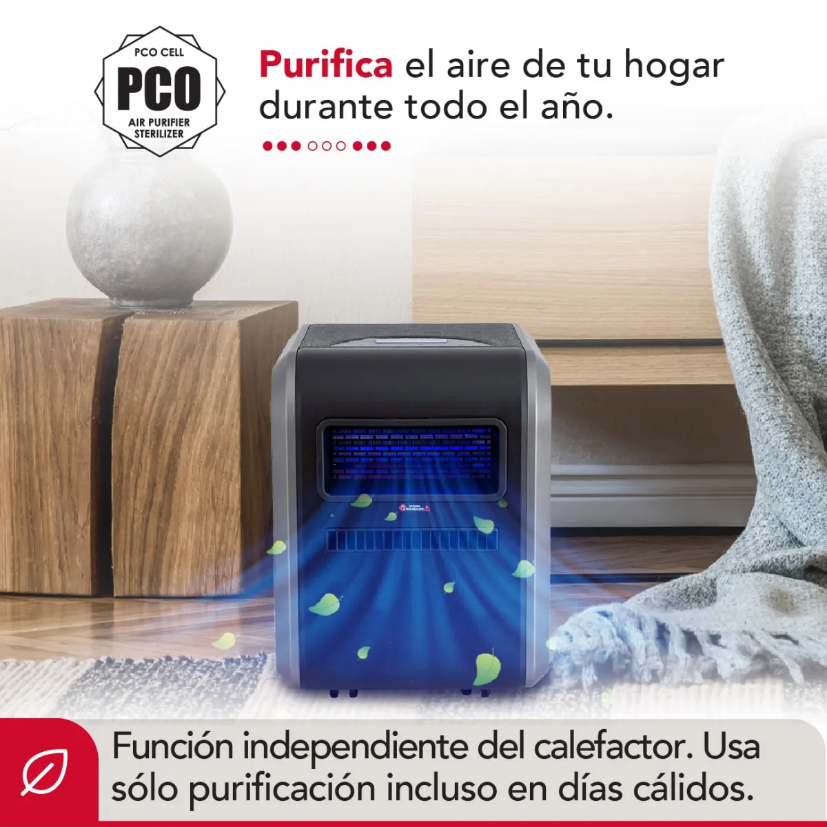 THORBEN - Estufa infrarroja 4 en 1 Thor 1500H Wifi