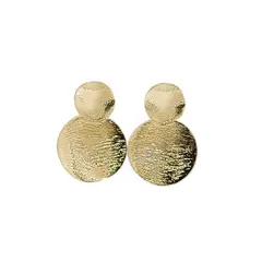 ANDREA COGGIOLA JOYAS - Aros Naim Enchapado Oro 18K