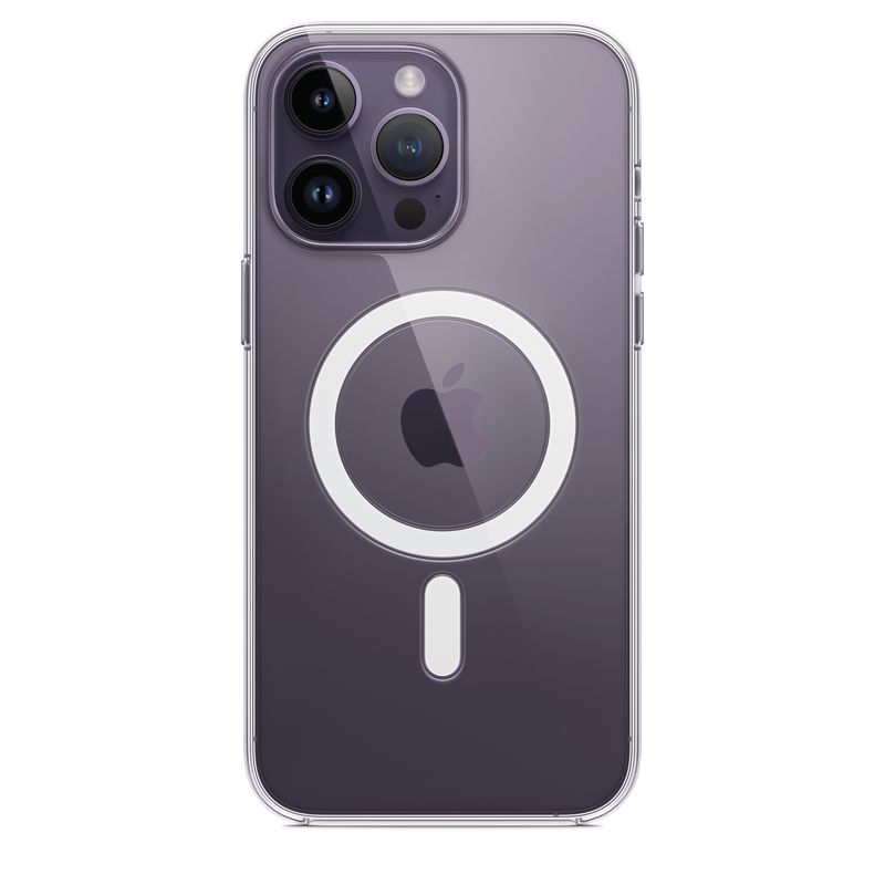 GENERICO - CARCASA IPHONE 14 PRO MAX MAGSAFE TRANSPARENTE
