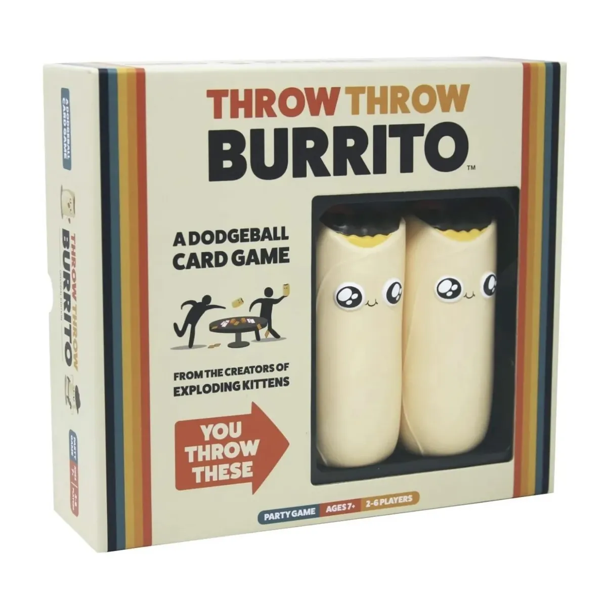EXPLODING KITTENS - Throw Throw Burrito - Juego De Mesa - Español