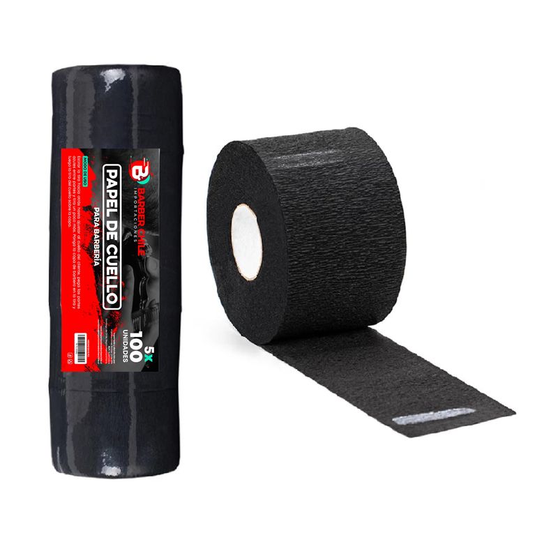 GENERICO - Pack Papel de Cuello 5u Barbería - Peluquería