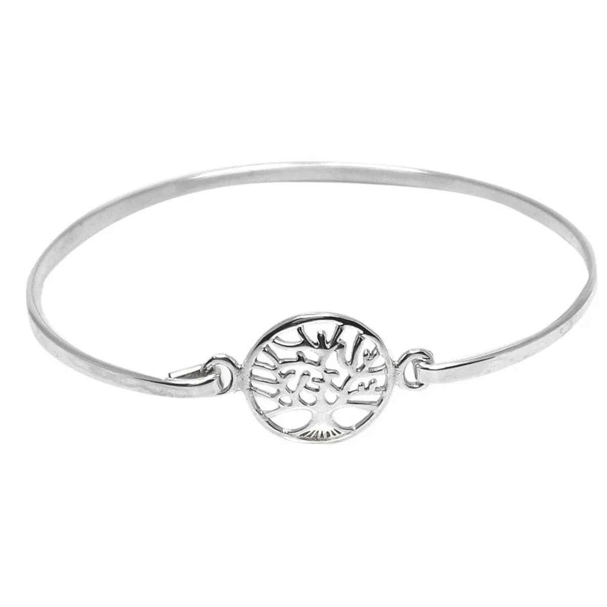 COGGIOLA - Pulsera Esclava Árbol de la Vida Plata Fina 925
