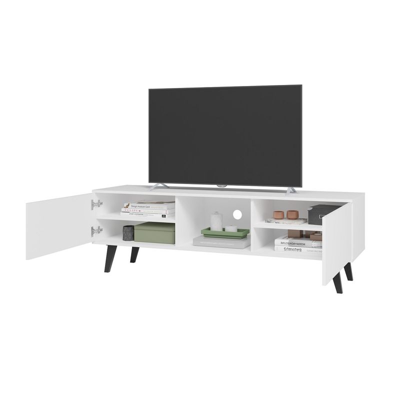 VE MUEBLES - RACK TV 65 LY BLANCO