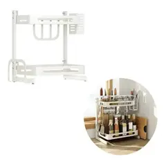 GENERICO - Rack Estante Organizador Multifuncional 2 Niveles