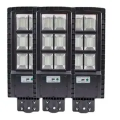 GENERICO - Pack X3 Tres Focos 200w Solares Base Pernos