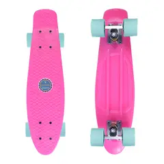 GENERICO - Skate Patineta Monopatín Scooter Fun Estilo Penny ROSA