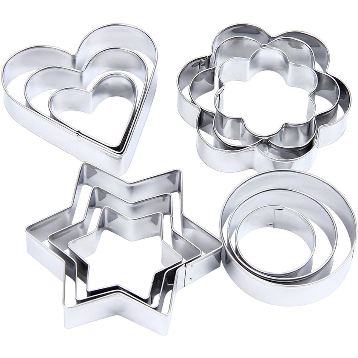 GENERICO - X12 Molde Galletas Moldes Reposteria Moldes De Galletas