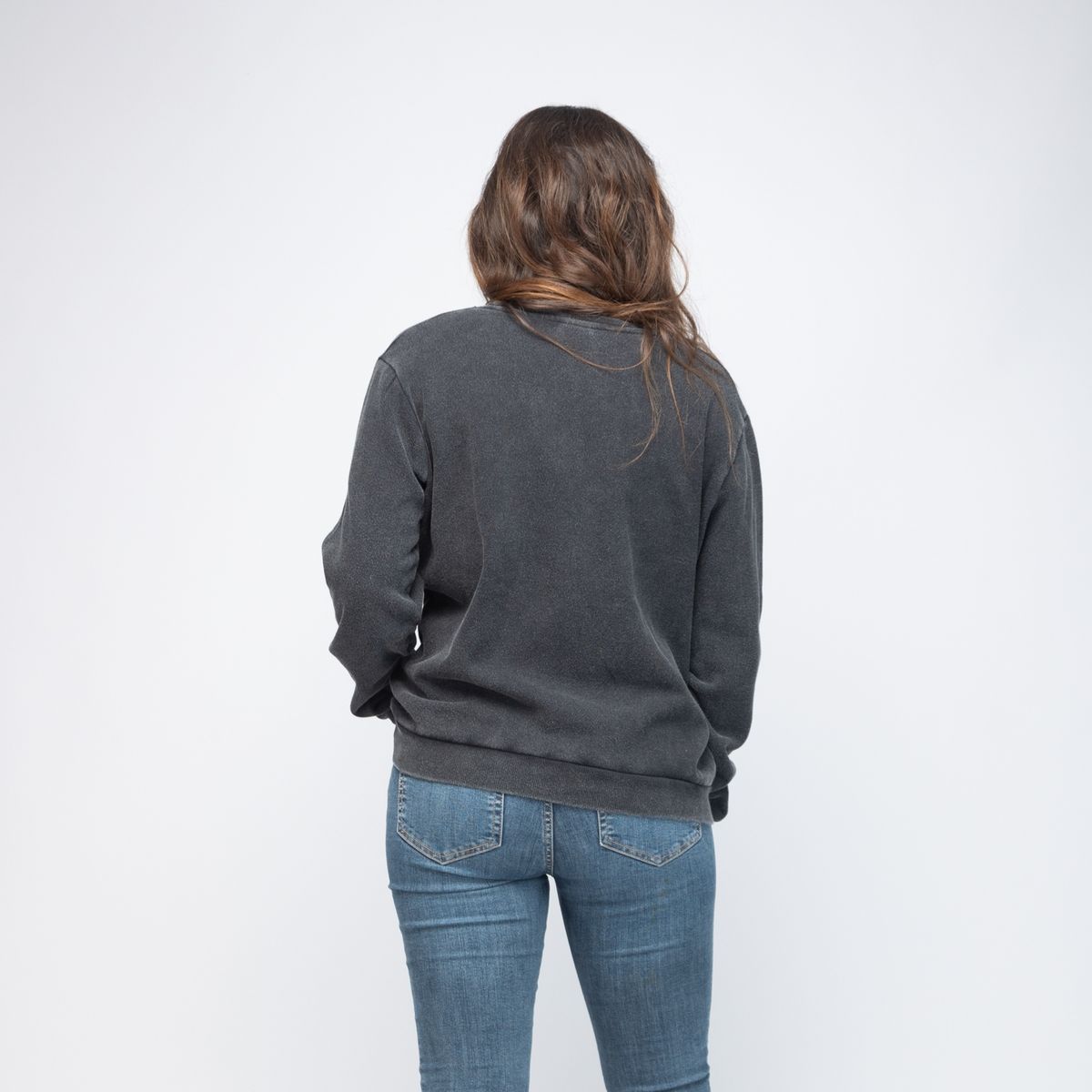 DISNEY - Poleron Mujer Mickey Hugging Negro Disney