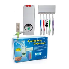 GENERICO - Dispensador Pasta Dental con Organizador de Cepillos