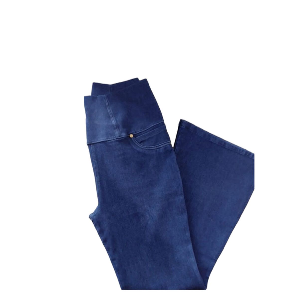 EVERSO - Jeans Fajero Pata Elefante 100 Peruano