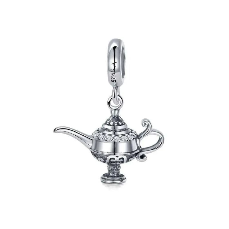 SILVER HEART - Charm Lámpara Mágica en Plata Fina 925 SILVER HEART