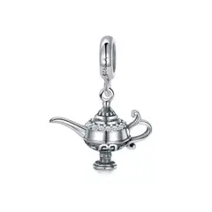 SILVER HEART - Charm Lámpara Mágica en Plata Fina 925