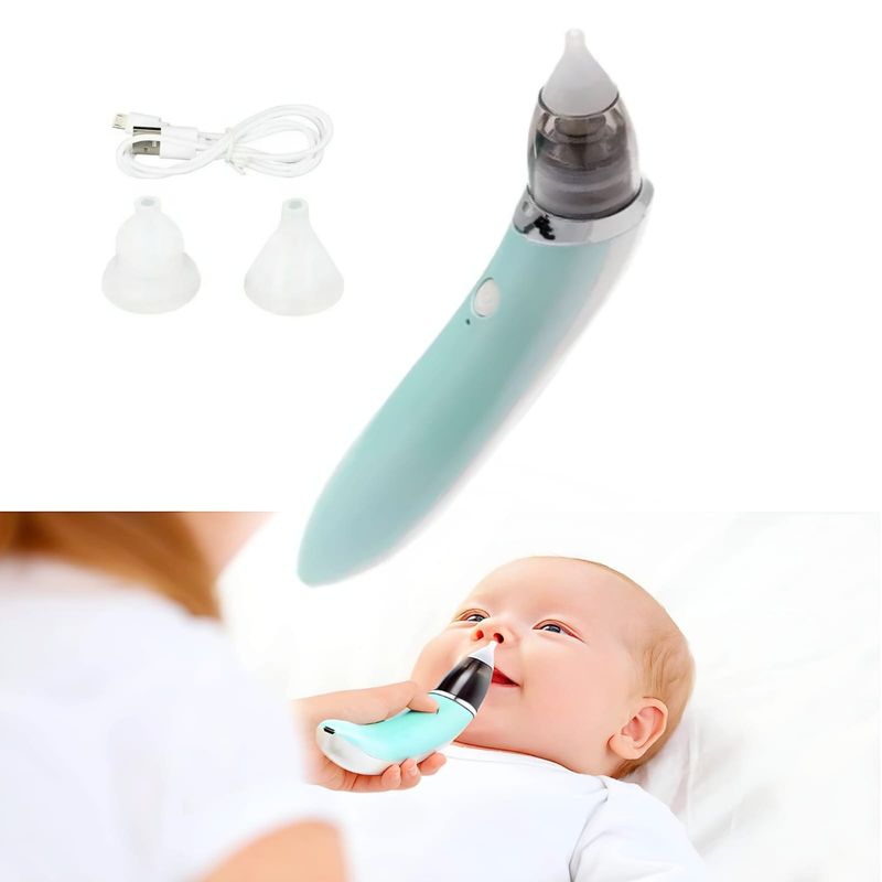 GENERICO - Aspirador Nasal Eléctrico Para Bebé Saca Moco Recargable