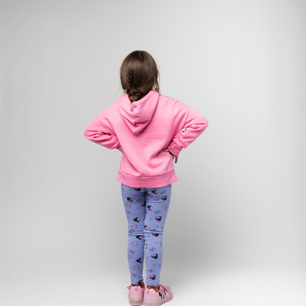 DISNEY - Poleron Niña Minnie Guiño Rosado Disney