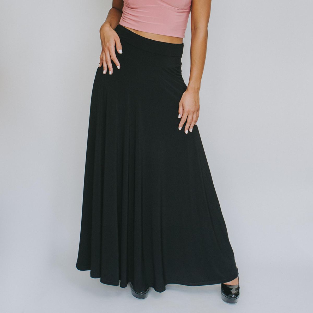 NATALIA SEGUEL - Falda Martina Negro Natalia Seguel