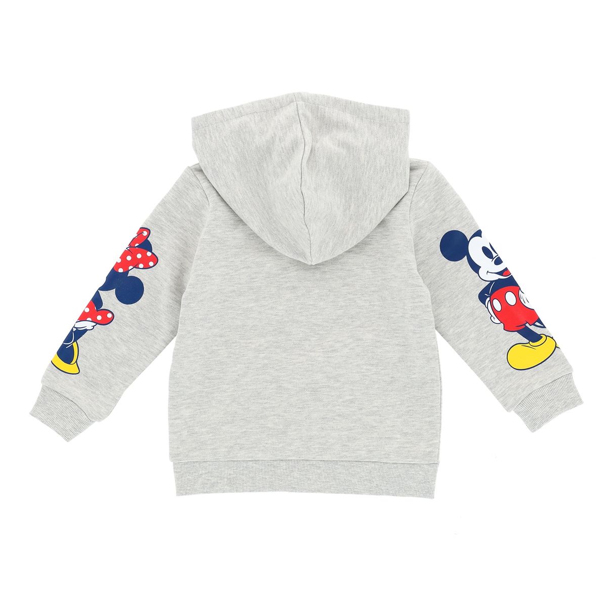 DISNEY - Poleron Niña Mickey Corazon Gris Disney