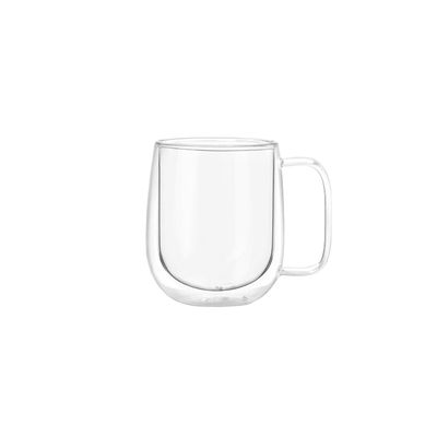 Imagen 2 del producto Set 4 Tazas Mug de Vidrio Doble Pared 300 ml