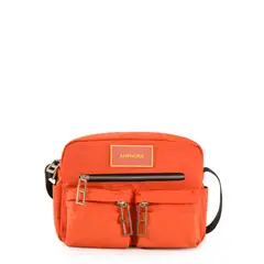 AMPHORA - Cartera Bandolera Mediana Dollie Naranja