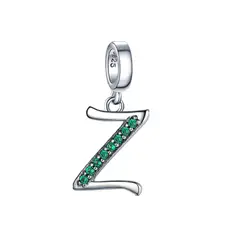 SILVER HEART - Charm Letra Z en Plata Fina 925
