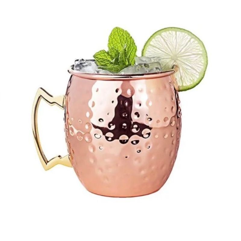MERCADO CBF - Vaso Tazón De Cobre Mug Moscow Mule