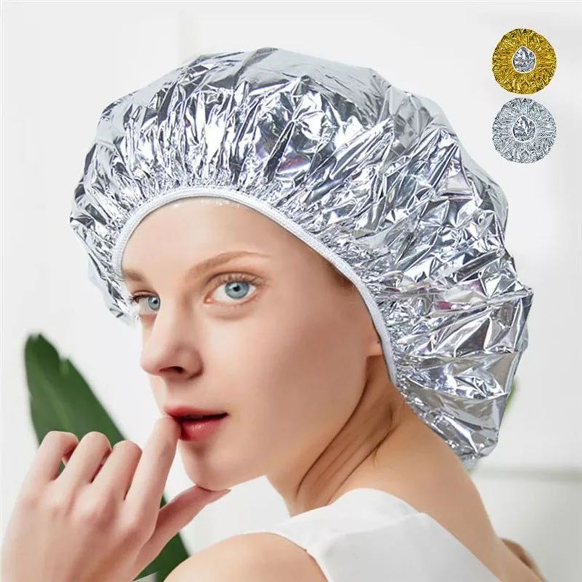 GENERICO - Gorro De Aluminio Para Tratamientos Capilares