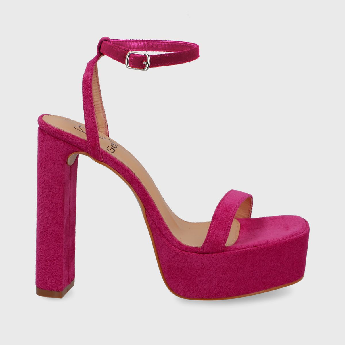 GOTTA - Sandalia Mujer Taco Fucsia 35101