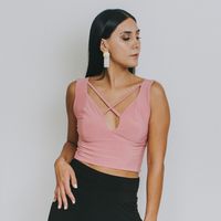 Crop Top Vera Cruz Palo Rosa