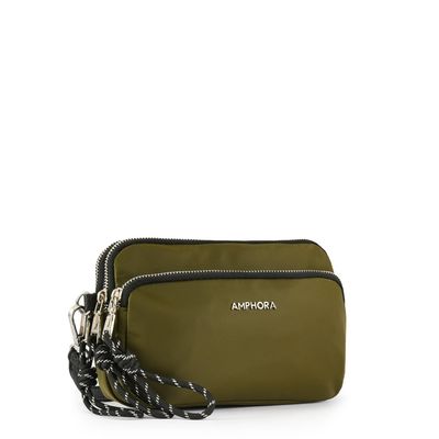 Imagen 2 del producto Cartera bandolera abrilita pequeña verde oliva