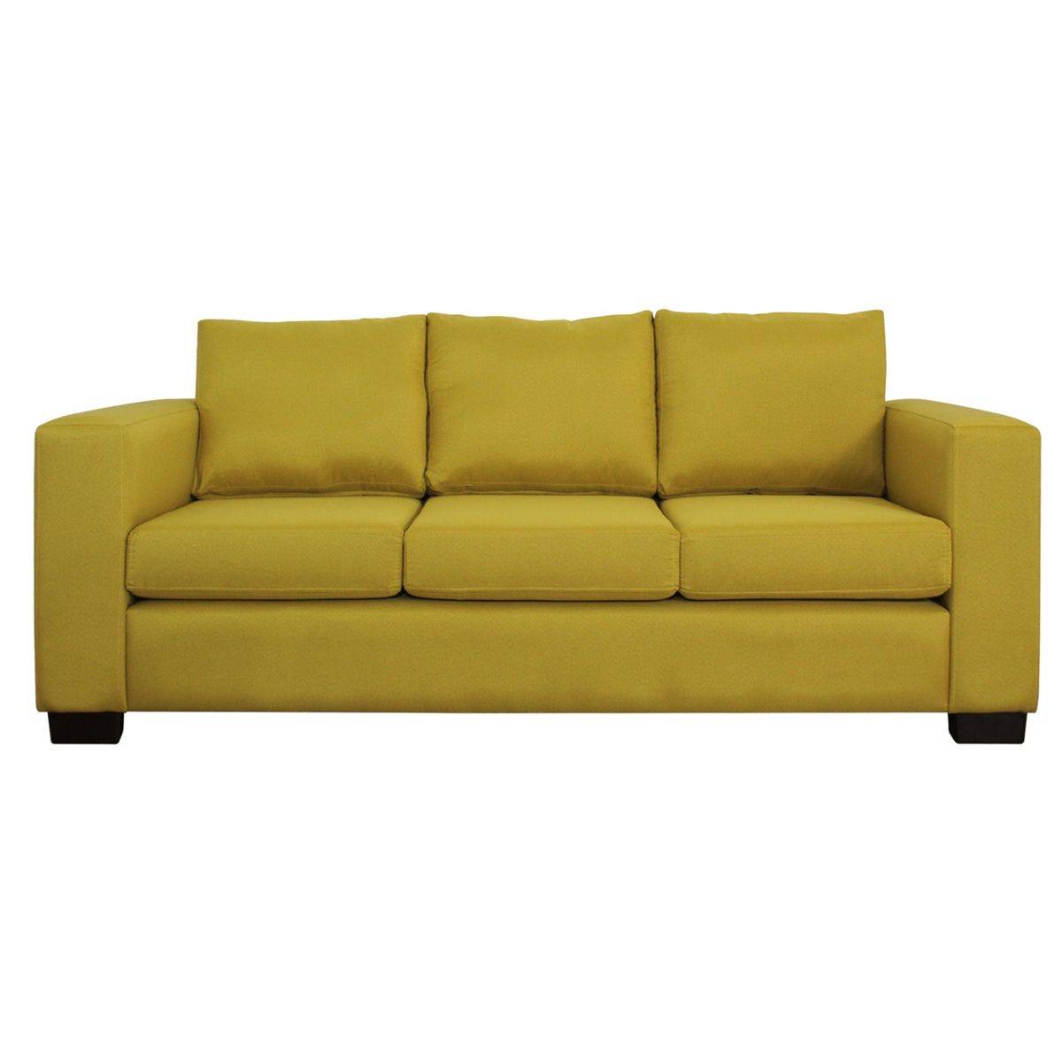 LIVING STORE - Sofá 3 Cuerpos Chelsea 200 cm Amarillo