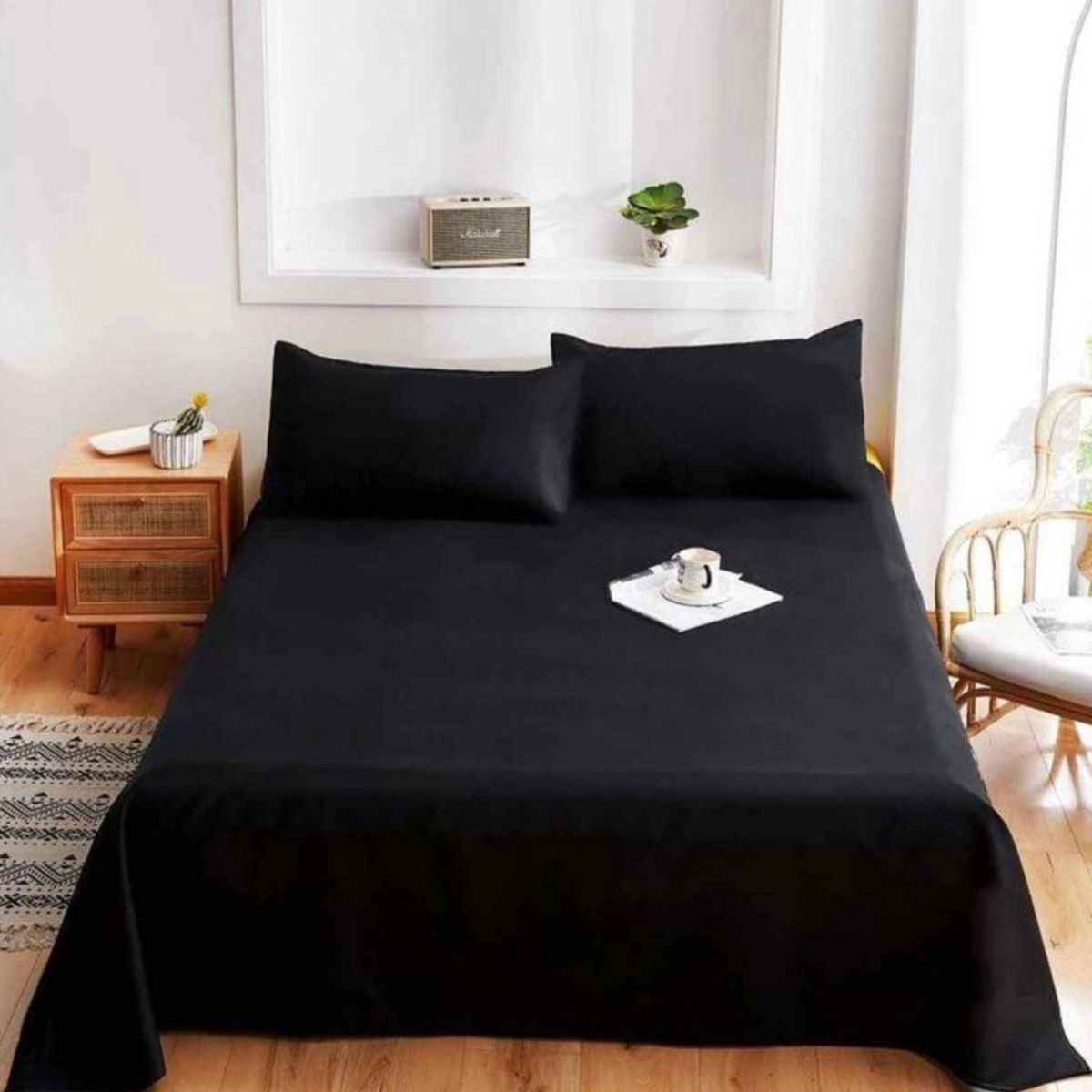 GENERICO - Juego De Sabanas + Fundas 2 plaza