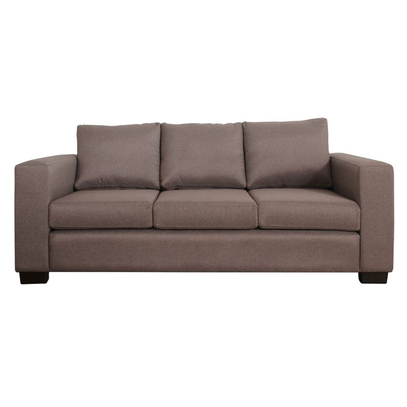 LIVING STORE - Sofá 3 Cuerpos Chelsea 200 cm Castaño